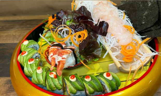 Lobster Set and Sashimi